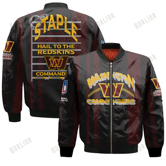 Washington Commanders Football Team 2024 - 25 Independent, Individual Bomber Jacket
