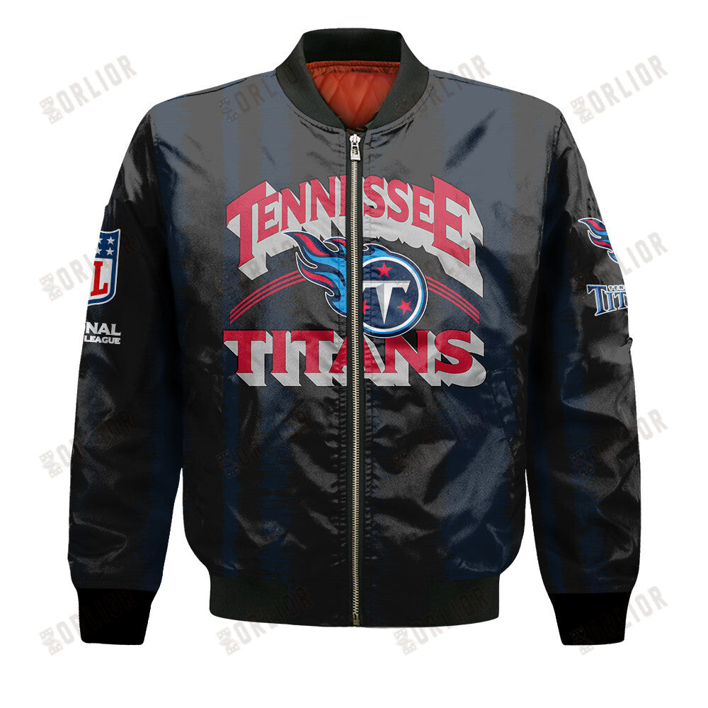 Tennessee Titans Football Team 2024 - 25 Independent, Individual Bomber Jacket