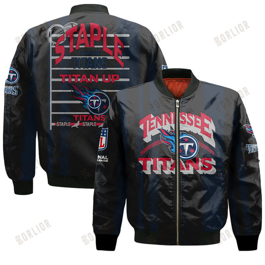 Tennessee Titans Football Team 2024 - 25 Independent, Individual Bomber Jacket