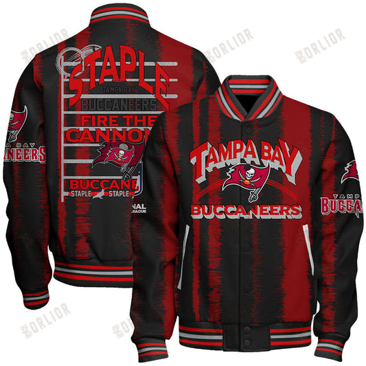 Tampa Bay Buccaneers Football Team 2024 - 25 Independent, Individual Unisex Varsity Jacket