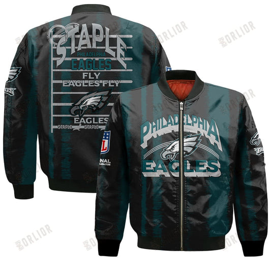 Philadelphia Eagles Football Team 2024 - 25 Independent, Individual Bomber Jacket
