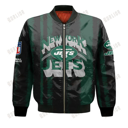 New York Jets Football Team 2024 - 25 Independent, Individual Bomber Jacket