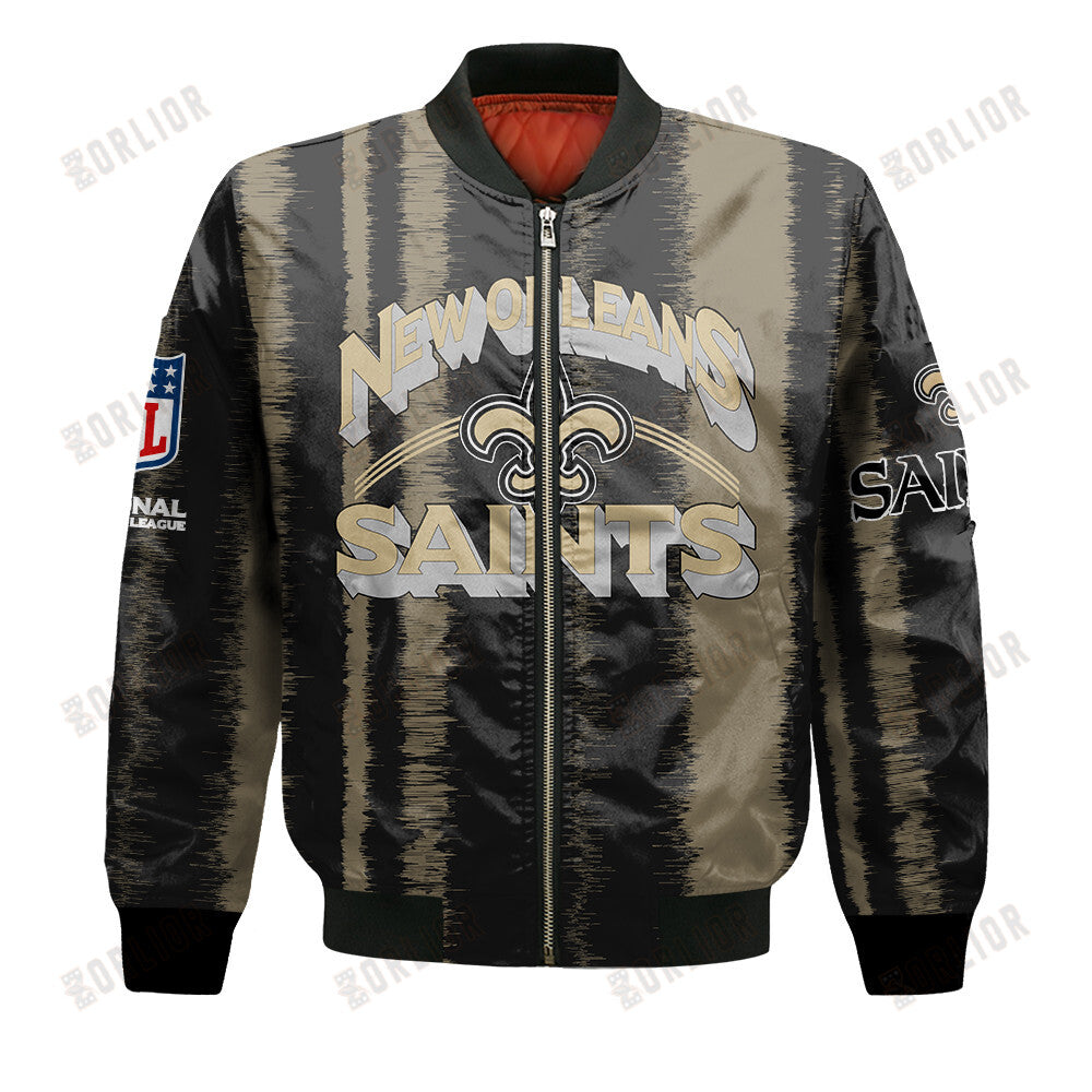 New Orleans Saints Football Team 2024 - 25 Independent, Individual Bomber Jacket