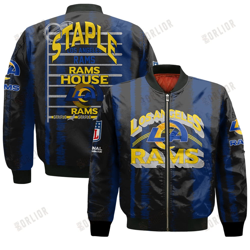 Los Angeles Rams Football Team 2024 - 25 Independent, Individual Bomber Jacket
