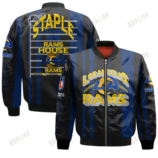 Los Angeles Rams Football Team 2024 - 25 Independent, Individual Bomber Jacket
