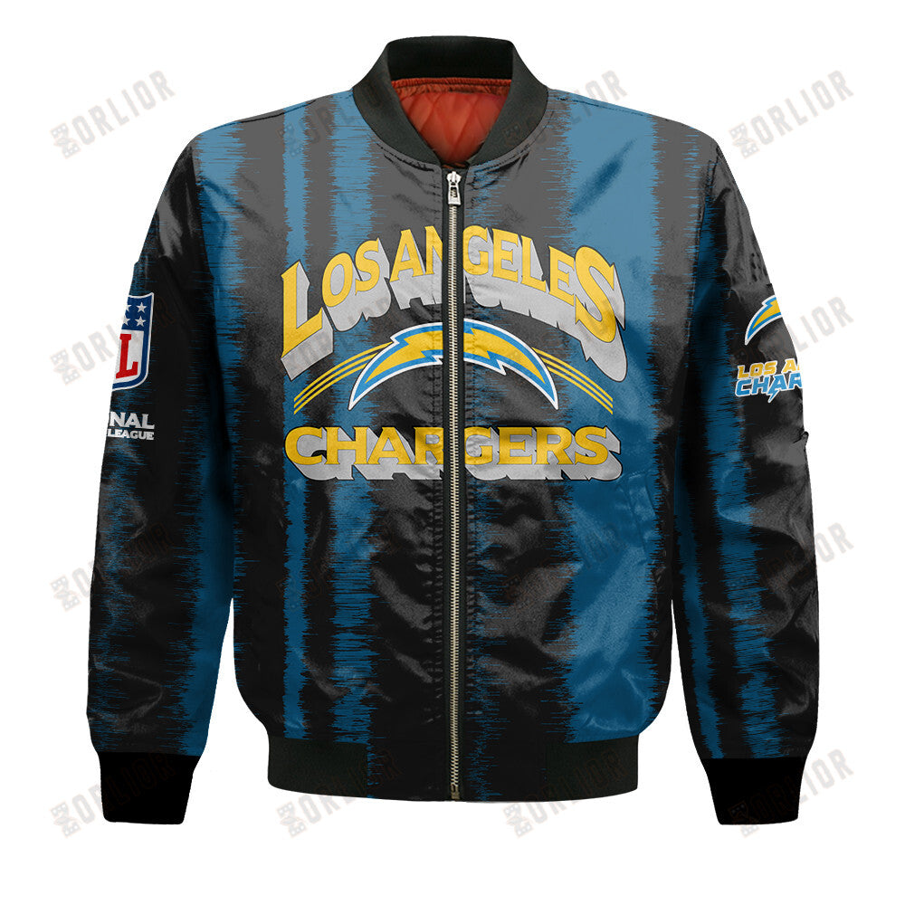 Los Angeles Chargers Football Team 2024 - 25 Independent, Individual Bomber Jacket