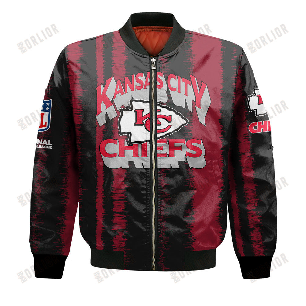 Kansas City Chiefs Football Team 2024 - 25 Independent, Individual Bomber Jacket