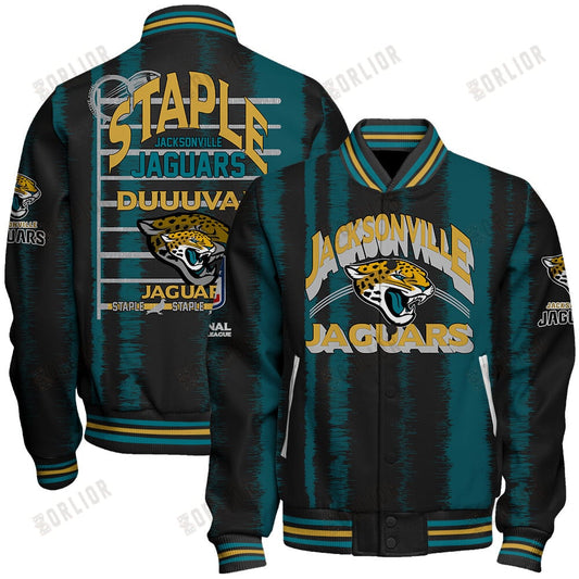 Jacksonville Jaguars Football Team 2024 - 25 Independent, Individual Unisex Varsity Jacket