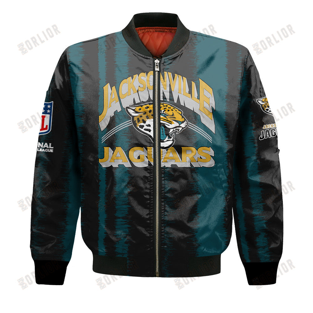 Jacksonville Jaguars Football Team 2024 - 25 Independent, Individual Bomber Jacket