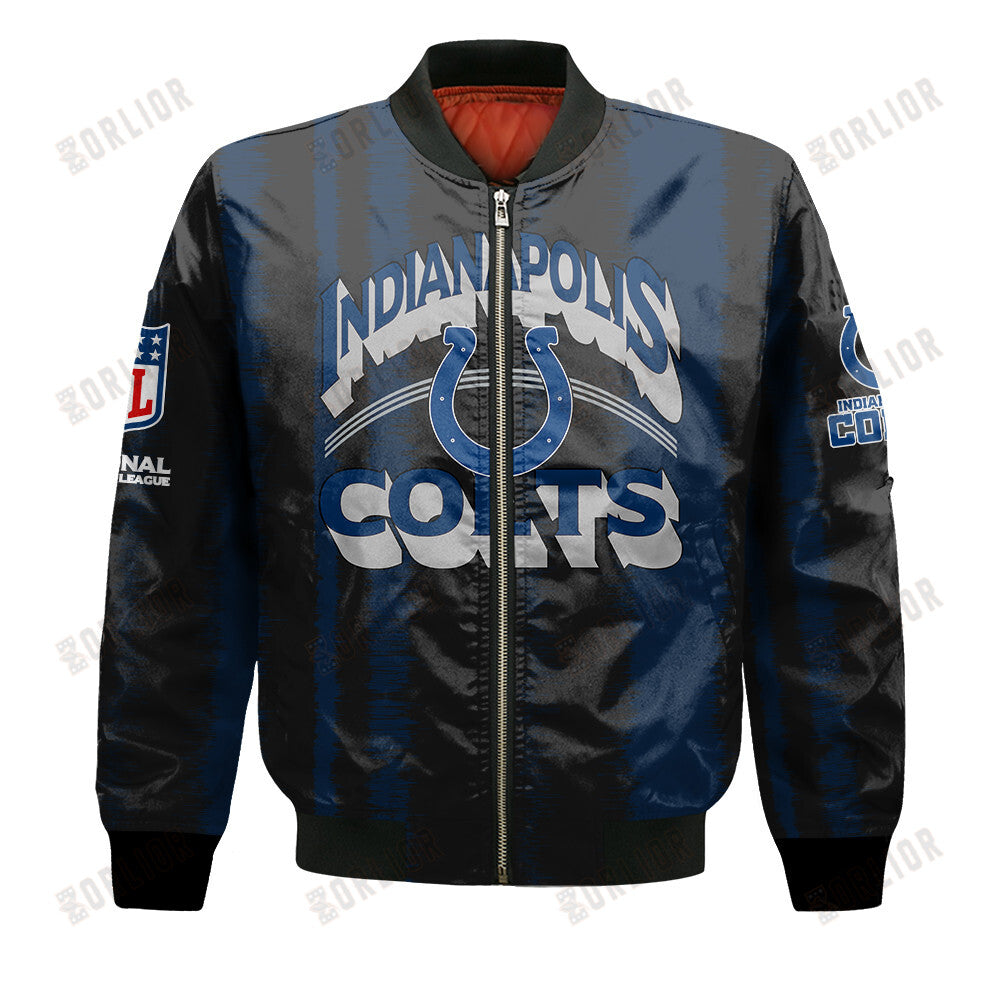 Indianapolis Colts Football Team 2024 - 25 Independent, Individual Bomber Jacket