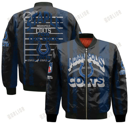 Indianapolis Colts Football Team 2024 - 25 Independent, Individual Bomber Jacket
