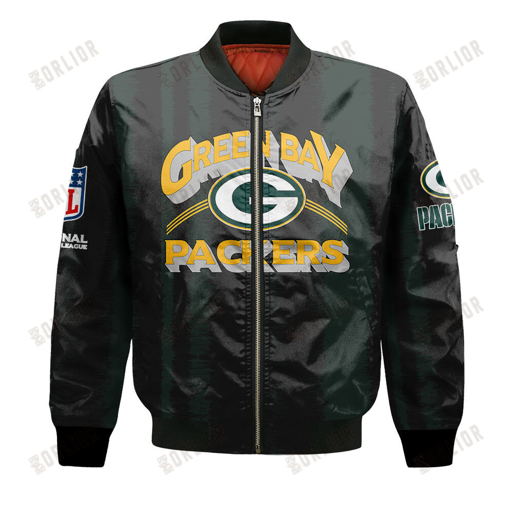 Green Bay Packers Football Team 2024 - 25 Independent, Individual Bomber Jacket