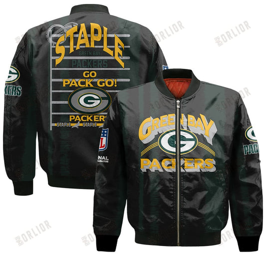 Green Bay Packers Football Team 2024 - 25 Independent, Individual Bomber Jacket