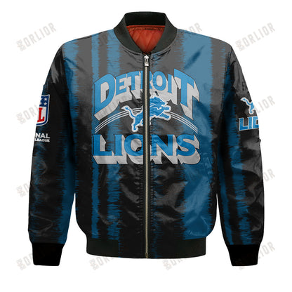 Detroit Lions Football Team 2024 - 25 Independent, Individual Bomber Jacket