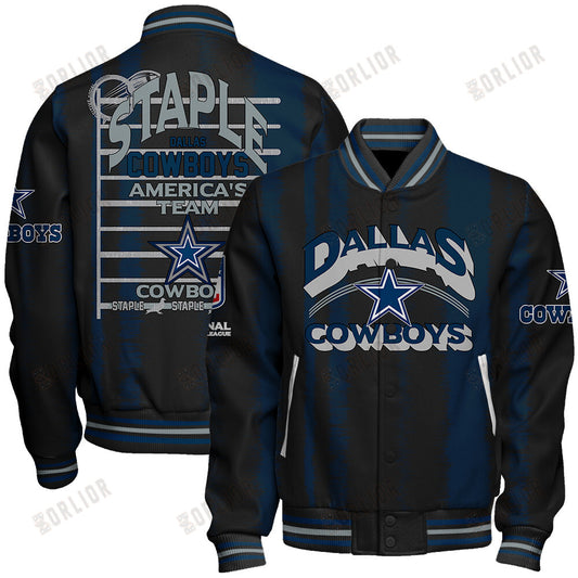 Dallas Cowboys Football Team 2024 - 25 Independent, Individual Unisex Varsity Jacket