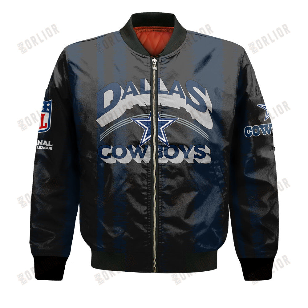 Dallas Cowboys Football Team 2024 - 25 Independent, Individual Bomber Jacket