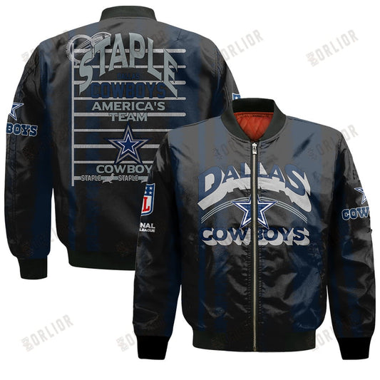 Dallas Cowboys Football Team 2024 - 25 Independent, Individual Bomber Jacket