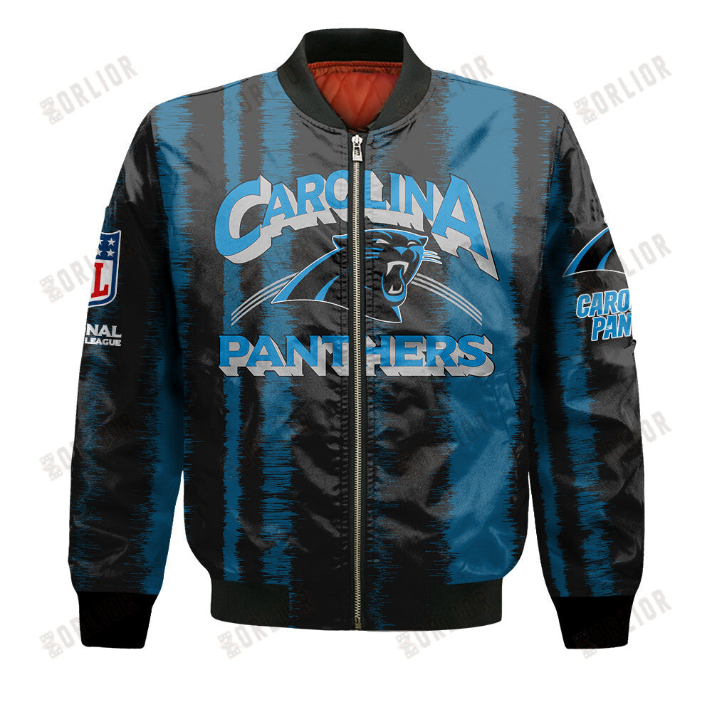 Carolina Panthers Football Team 2024 - 25 Independent, Individual Bomber Jacket