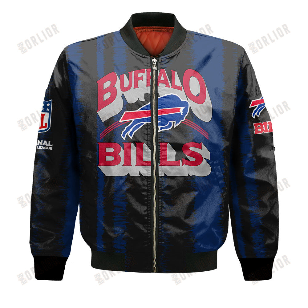 Buffalo Bills Football Team 2024 - 25 Independent, Individual Bomber Jacket