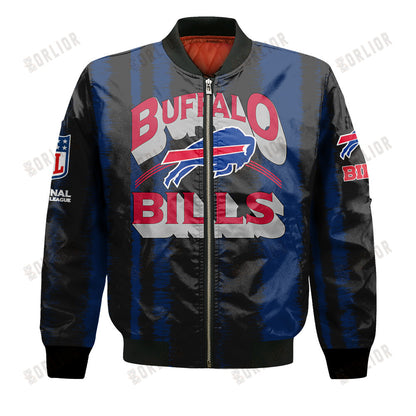 Buffalo Bills Football Team 2024 - 25 Independent, Individual Bomber Jacket