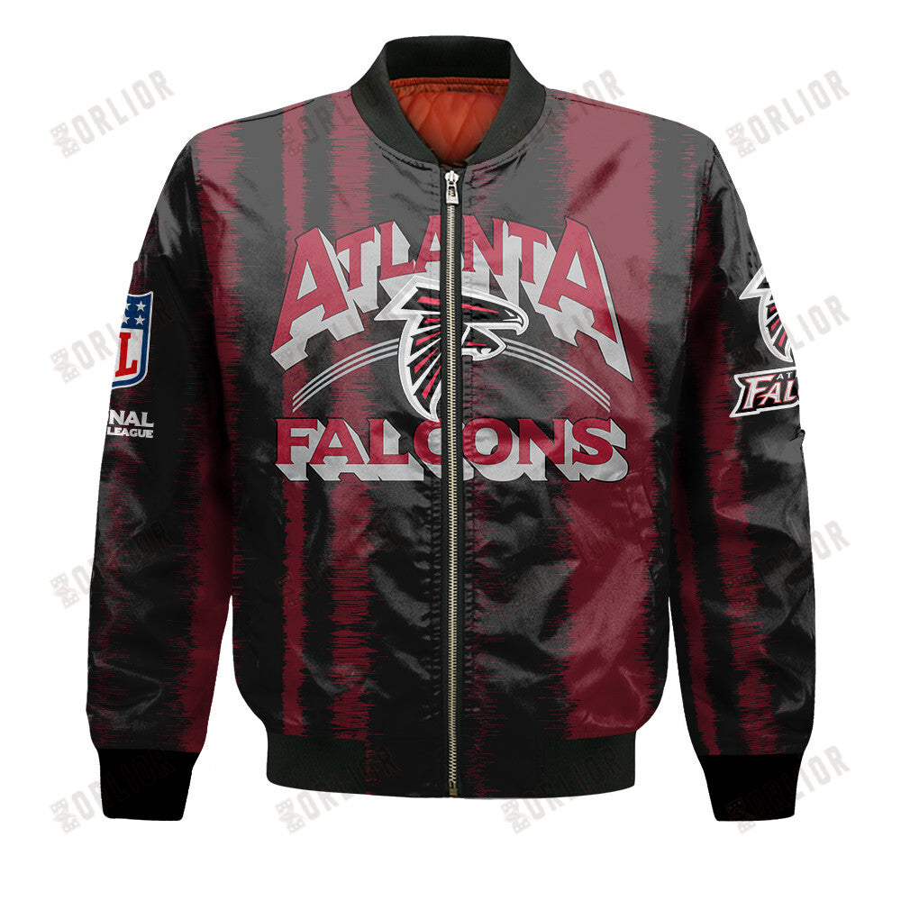 Atlanta Falcons Football Team 2024 - 25 Independent, Individual Bomber Jacket