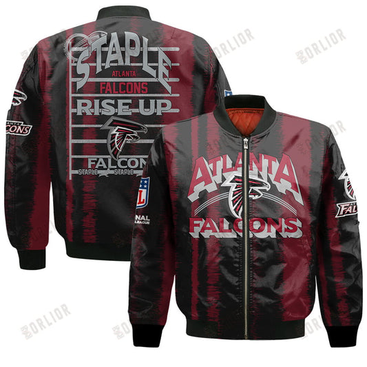 Atlanta Falcons Football Team 2024 - 25 Independent, Individual Bomber Jacket