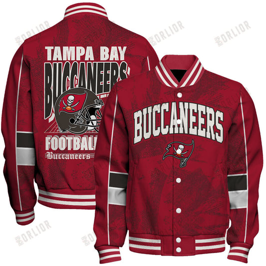 Tampa Bay Buccaneers Football Team 2024 - 25 Cheering Symbols Unisex Varsity Jacket