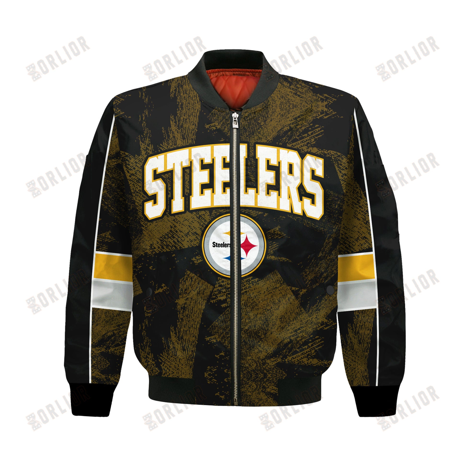 Pittsburgh Steelers Football Team 2024 - 25 Cheering Symbols Bomber Jacket