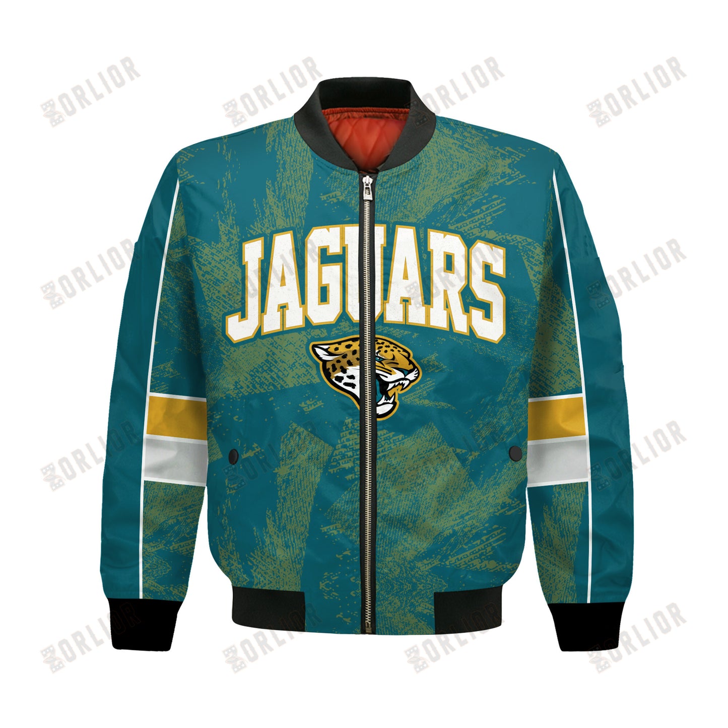 Jacksonville Jaguars Football Team 2024 - 25 Cheering Symbols Bomber Jacket