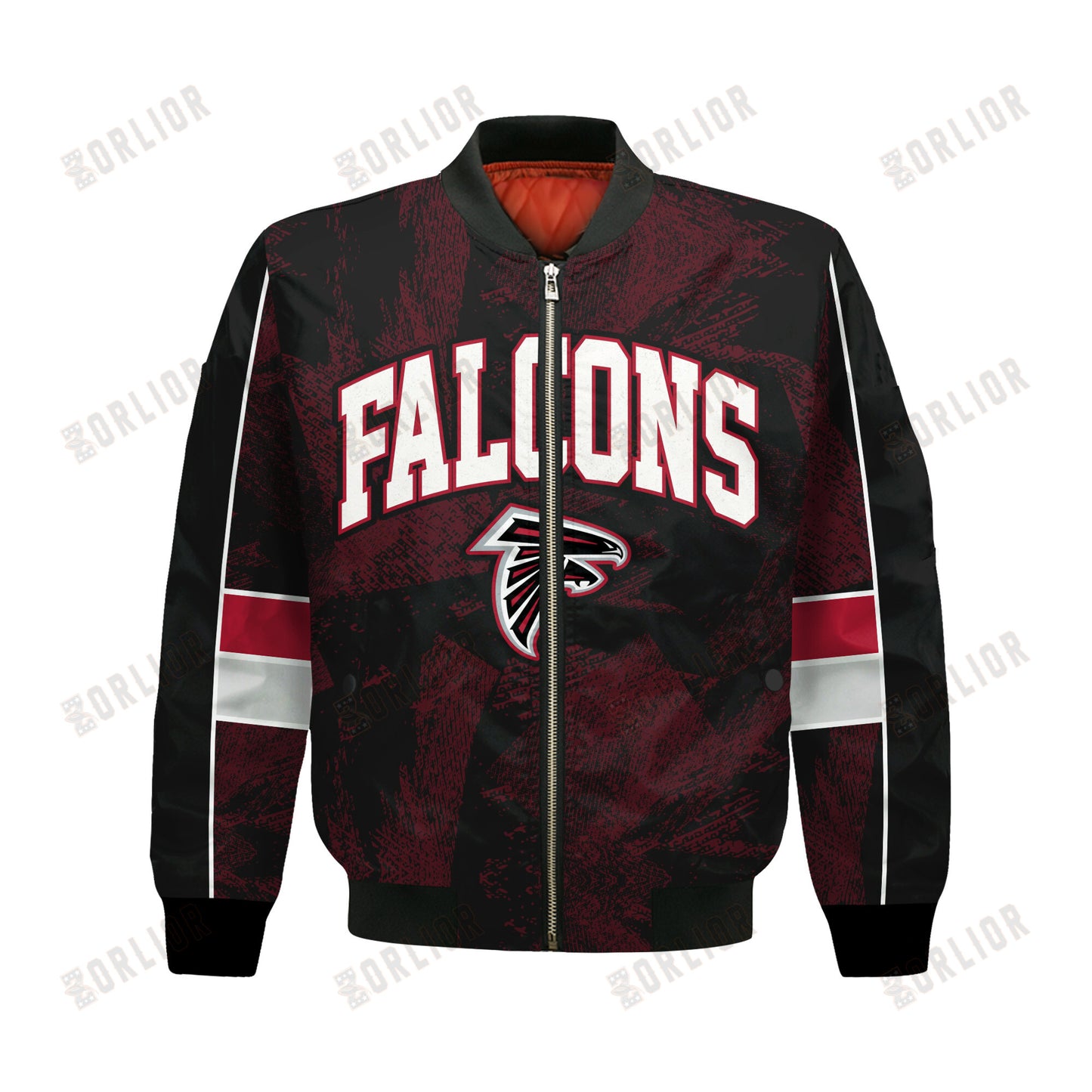 Atlanta Falcons Football Team 2024 - 25 Cheering Symbols Bomber Jacket
