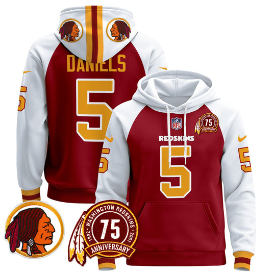 Washington Redskins 2024 Pullover Hoodie V2 - All Stitched