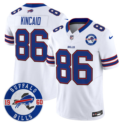 Buffalo Bills 2024 Vapor Limited Jersey - Est. 1960 Patch - All Stitched