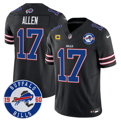 Buffalo Bills 2024 Vapor Limited Jersey - Est. 1960 Patch - All Stitched