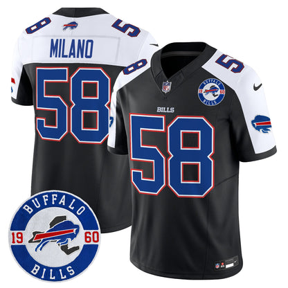 Buffalo Bills 2024 Vapor Limited Jersey - Est. 1960 Patch - All Stitched