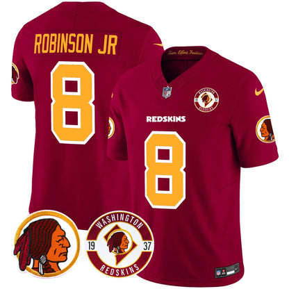 Washington Redskins 2024 Vapor Limited Jersey - Est. 1937 Patch - All Stitched