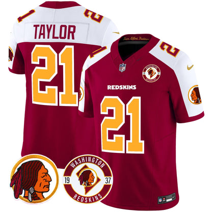 Washington Redskins 2024 Vapor Limited Jersey - Est. 1937 Patch - All Stitched