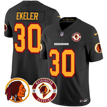 Washington Redskins 2024 Vapor Limited Jersey - Est. 1937 Patch - All Stitched