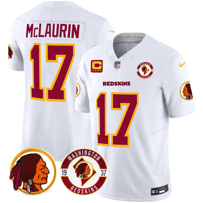 Washington Redskins 2024 Vapor Limited Jersey - Est. 1937 Patch - All Stitched