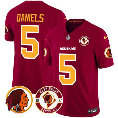 Washington Redskins 2024 Vapor Limited Jersey - Est. 1937 Patch - All Stitched