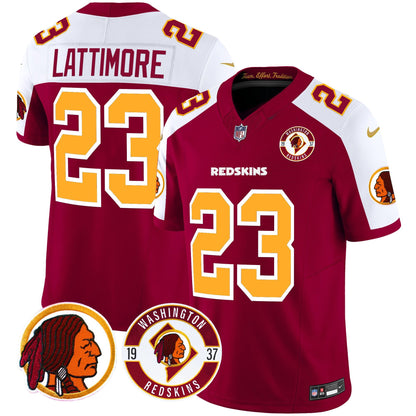 Washington Redskins 2024 Vapor Limited Jersey - Est. 1937 Patch - All Stitched