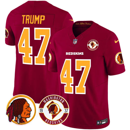 Washington Redskins 2024 Vapor Limited Jersey - Est. 1937 Patch - All Stitched