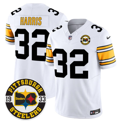 Steelers 2024 Vapor Limited Jersey - Est 1933 Patch - All Stitched