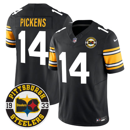 Steelers 2024 Vapor Limited Jersey - Est 1933 Patch - All Stitched