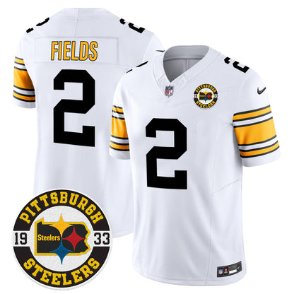 Steelers 2024 Vapor Limited Jersey - Est 1933 Patch - All Stitched