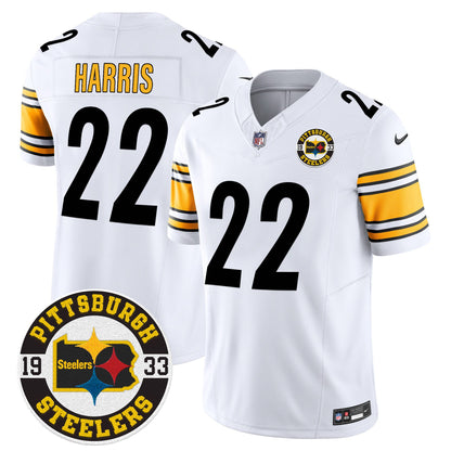 Steelers 2024 Vapor Limited Jersey - Est 1933 Patch - All Stitched