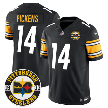 Steelers 2024 Vapor Limited Jersey - Est 1933 Patch - All Stitched