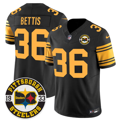 Steelers 2024 Vapor Limited Jersey - Est 1933 Patch - All Stitched