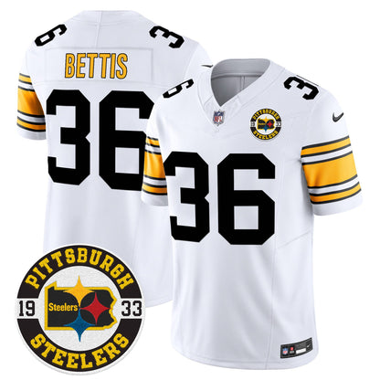 Steelers 2024 Vapor Limited Jersey - Est 1933 Patch - All Stitched