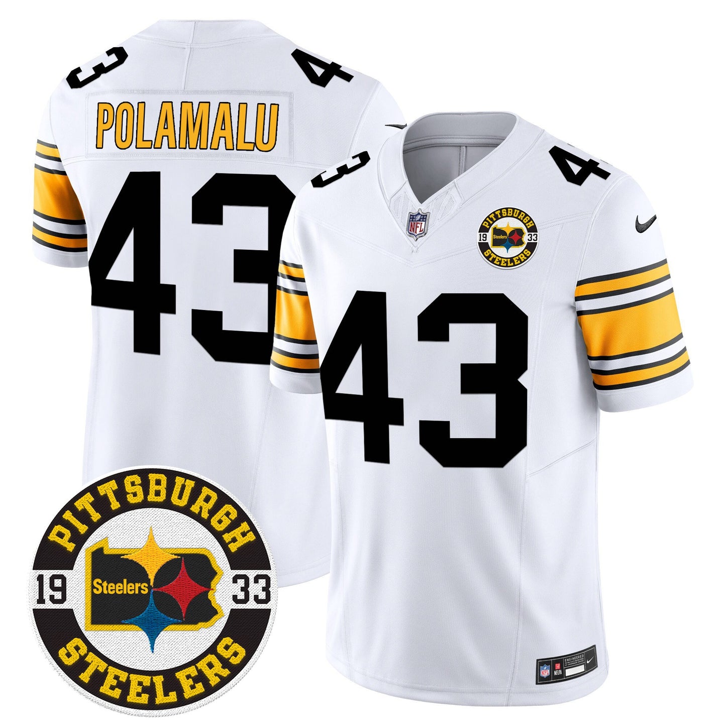 Steelers 2024 Vapor Limited Jersey - Est 1933 Patch - All Stitched