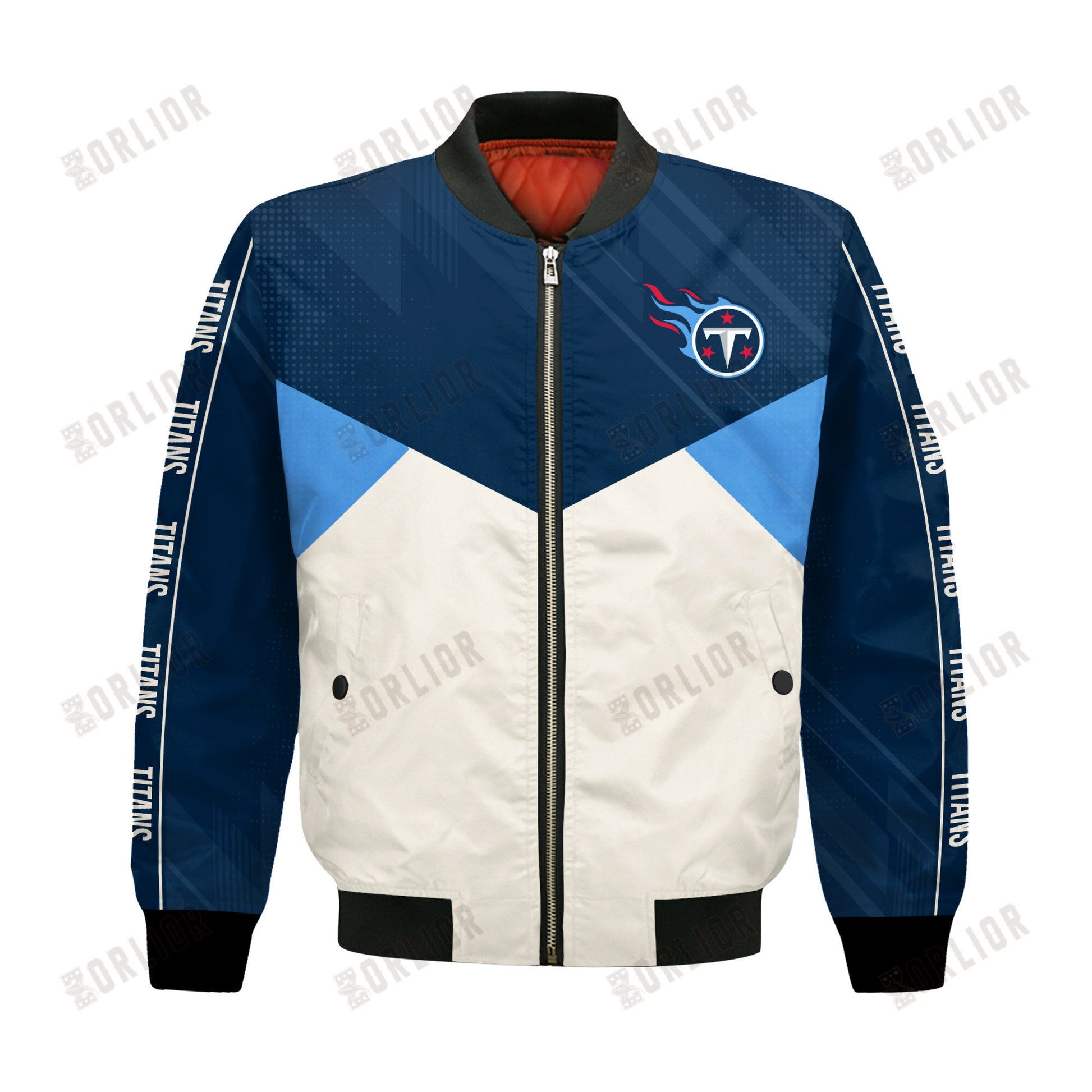 Tennessee Titans Football Team 2024 - 25 Personality, Outstanding Bomber Jacket